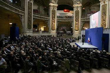 Discours de N. Sarkozy au Palais de la découverte